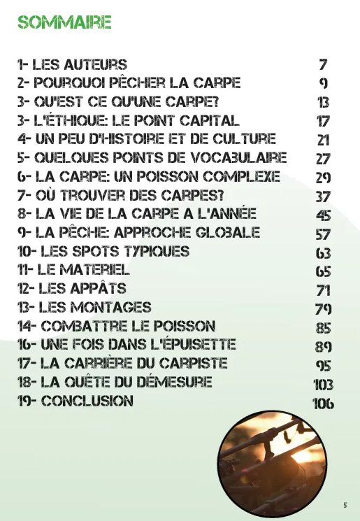 STAPIO - Pêcheur de carpe Niveau 1