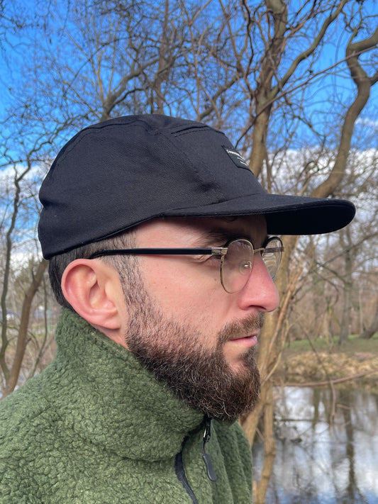 Casquette 5 panels Noire