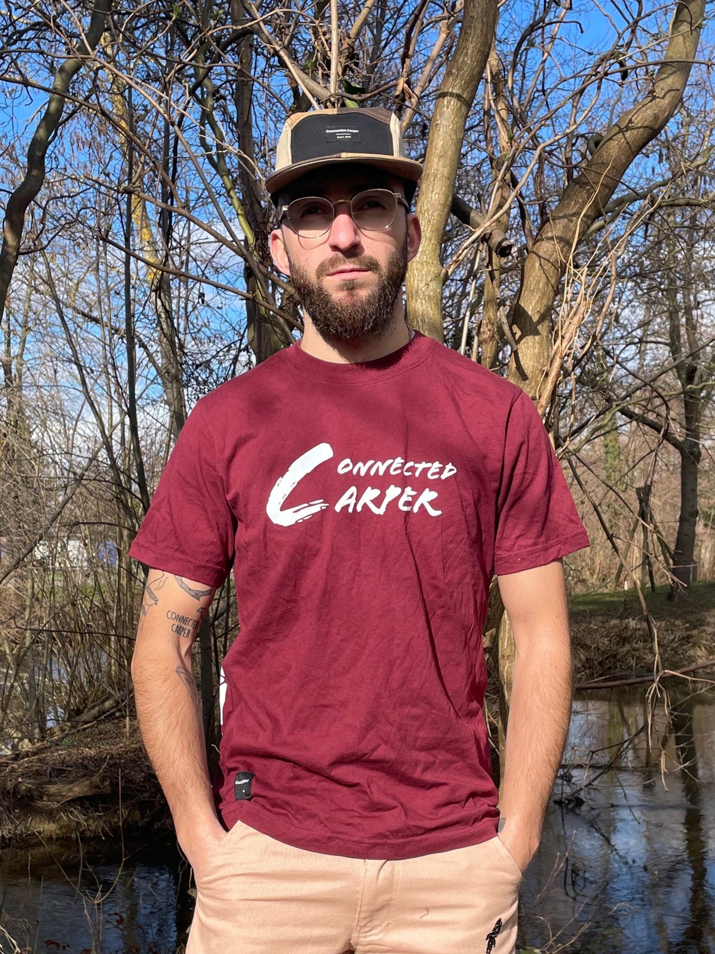 T-shirt Bordeaux
