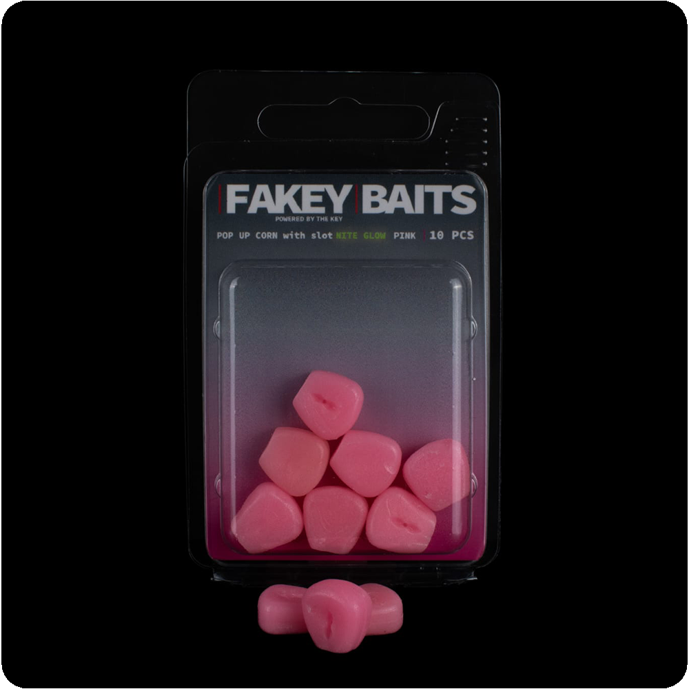 Fakey Baits - Maïs flottant phosphorescent