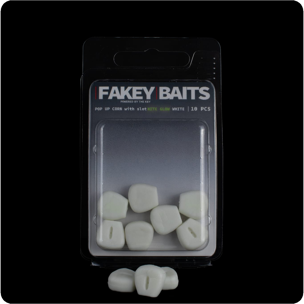 Fakey Baits - Maïs flottant phosphorescent