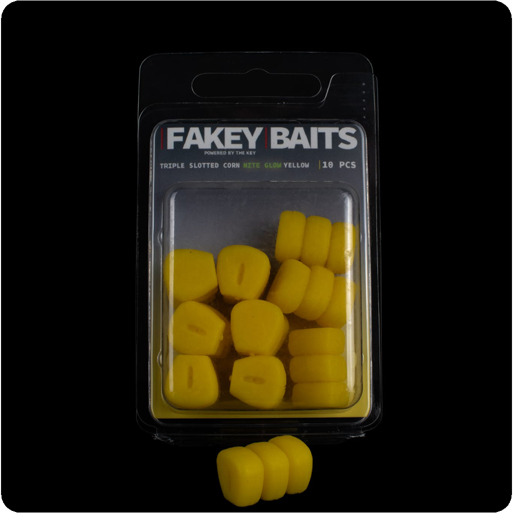Fakey Baits - Triple Maïs flottant phosphorescent