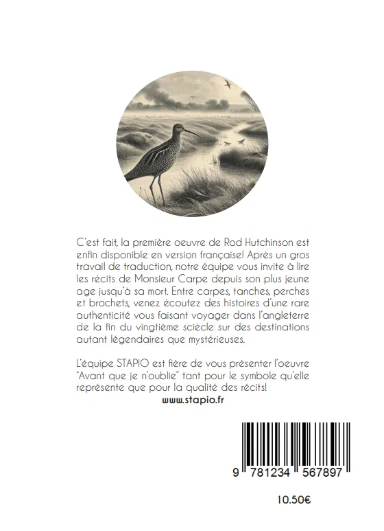 STAPIO - Rod Hutchinson, Avant que je n'oublie