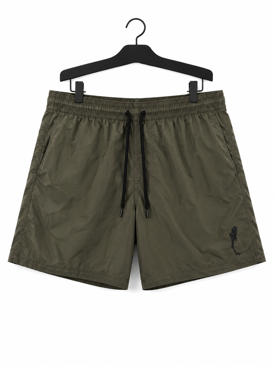 Short de bain Kaki