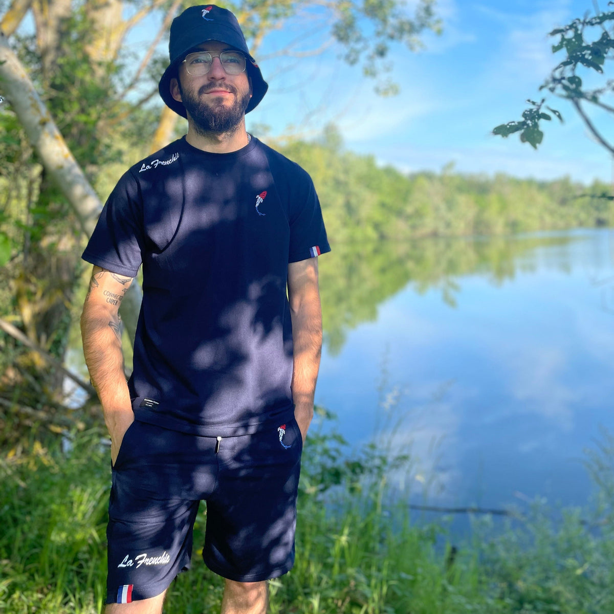 T-shirt peche carpiste connected carper