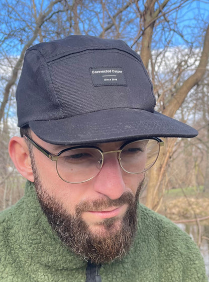 Casquette 5 panels Noire