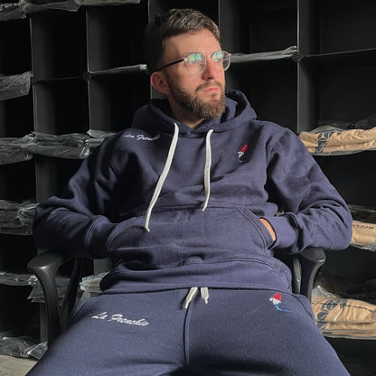 Jogging de pêche « La Frenchie » | Logo brodé bleu blanc rouge 🇫🇷 | Précommande