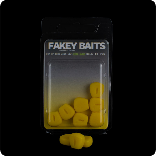 Fakey Baits - Maïs flottant phosphorescent