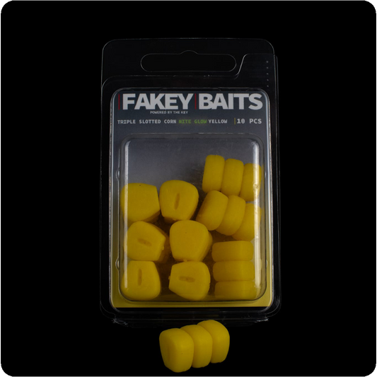 Fakey Baits - Triple Maïs flottant phosphorescent