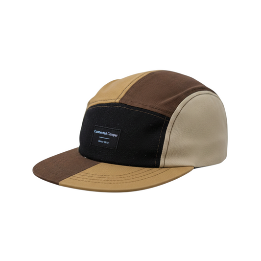 Casquette 5 panels Sable